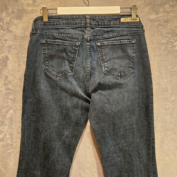 Refuge Vixen Jeans Womens 14 Curvy Boot Cut Refuge Stretch dark Wash casual - Picture 4 of 16